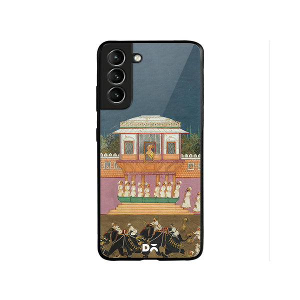 

DailyObjects Royal Parade Glass Case Cover For Samsung Galaxy S22 Plus