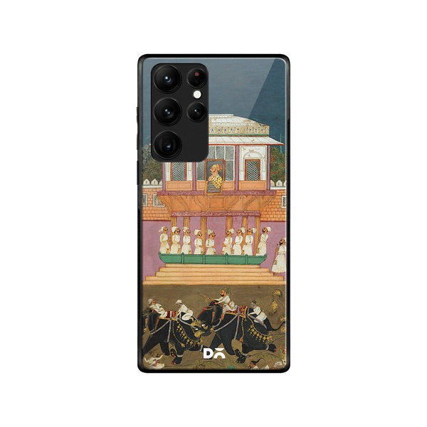 

DailyObjects Royal Parade Glass Case Cover For Samsung Galaxy S22 Ultra