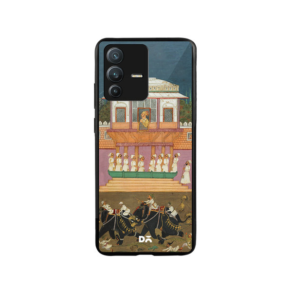 

DailyObjects Royal Parade Glass Case Cover For Vivo V23 Pro