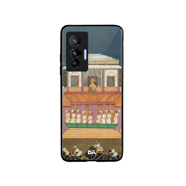 

DailyObjects Royal Parade Glass Case Cover For Vivo X70