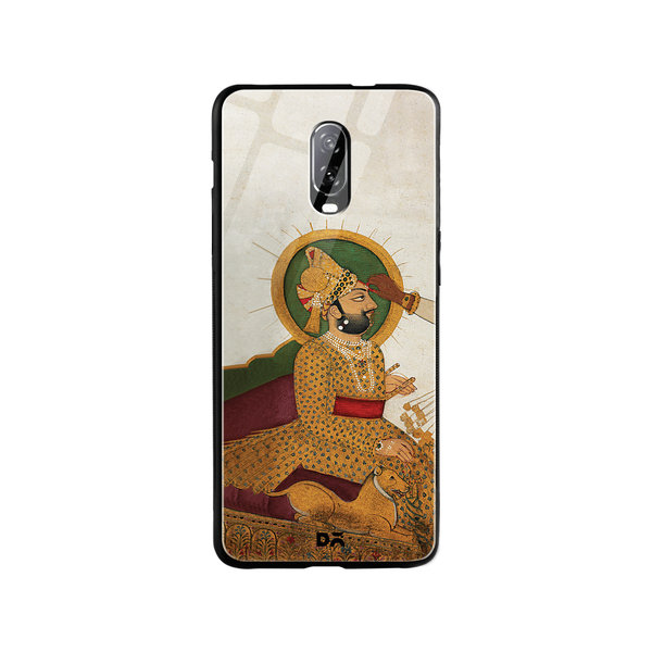

DailyObjects Royal Tiika Glass Case Cover For OnePlus 7