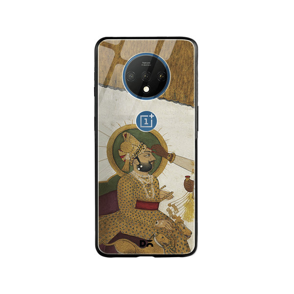 DailyObjects Royal Tiika Glass Case Cover For OnePlus 7T