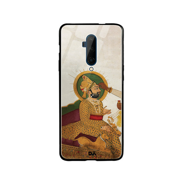 

DailyObjects Royal Tiika Glass Case Cover For OnePlus 7T Pro