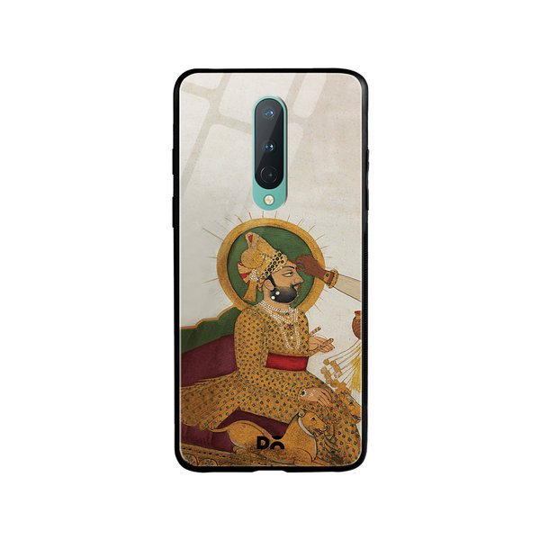 

DailyObjects Royal Tiika Glass Case Cover For OnePlus 8