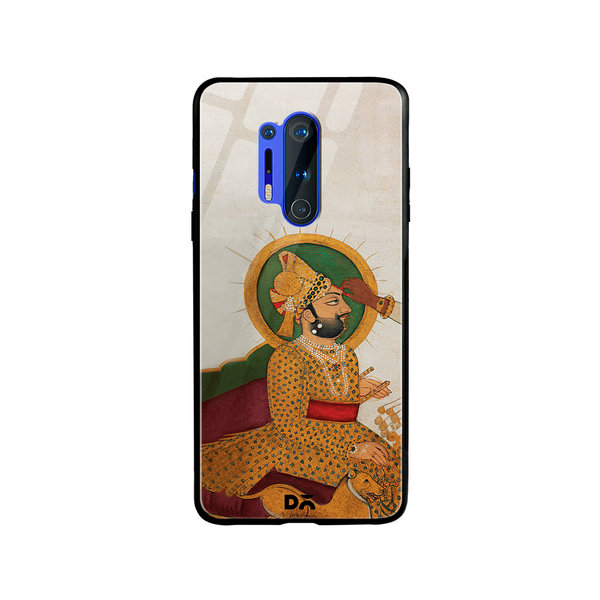 

DailyObjects Royal Tiika Glass Case Cover For OnePlus 8 Pro