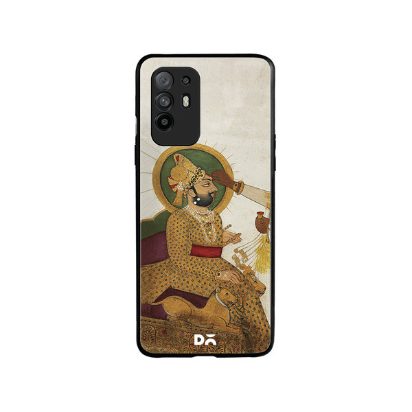 

DailyObjects Royal Tiika Glass Case Cover For Oppo F19 Pro Plus