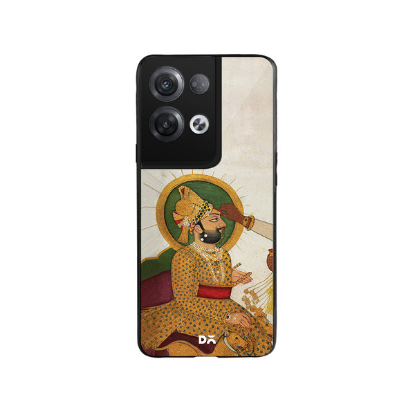 

DailyObjects Royal Tiika Glass Case Cover For Oppo Reno 8