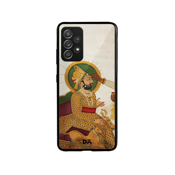 

DailyObjects Royal Tiika Glass Case Cover For Samsung Galaxy A52