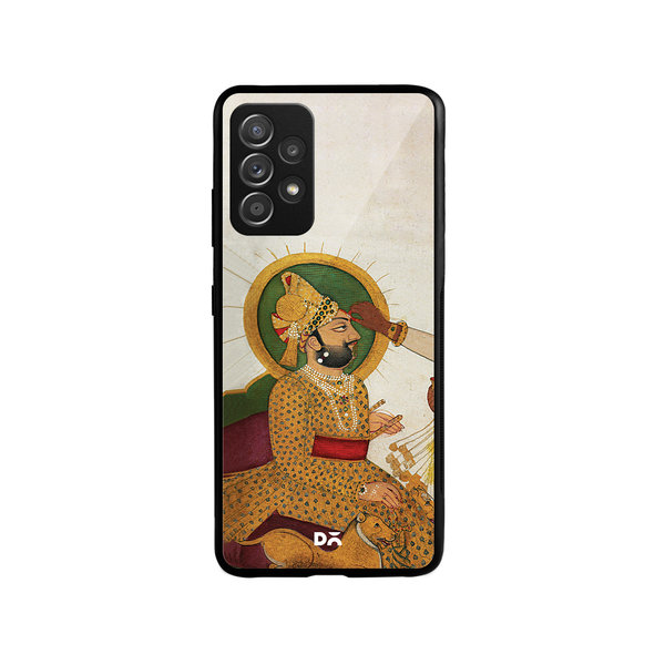 

DailyObjects Royal Tiika Glass Case Cover For Samsung Galaxy A53