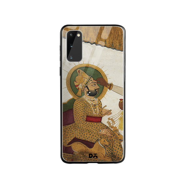 

DailyObjects Royal Tiika Glass Case Cover For Samsung Galaxy S20