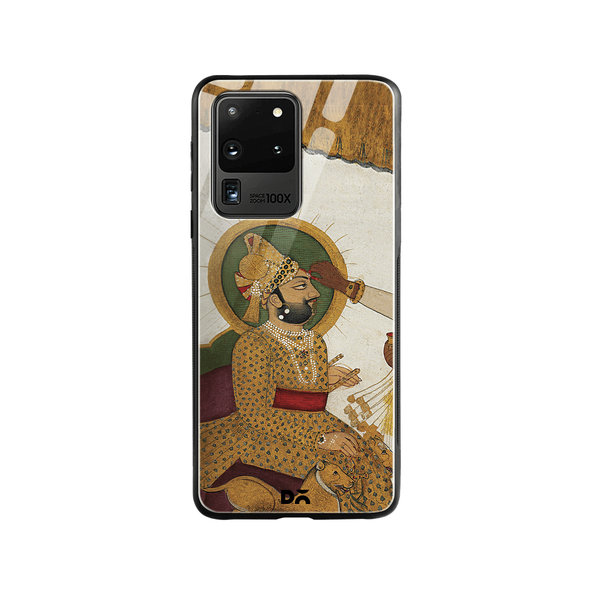 

DailyObjects Royal Tiika Glass Case Cover For Samsung Galaxy S20 Ultra