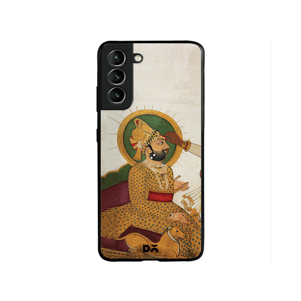 

DailyObjects Royal Tiika Glass Case Cover For Samsung Galaxy S22