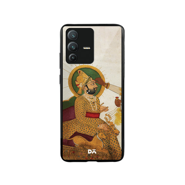 

DailyObjects Royal Tiika Glass Case Cover For Vivo V23 Pro