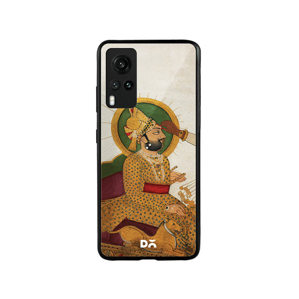 

DailyObjects Royal Tiika Glass Case Cover For Vivo X60
