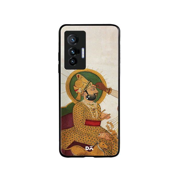 

DailyObjects Royal Tiika Glass Case Cover For Vivo X70