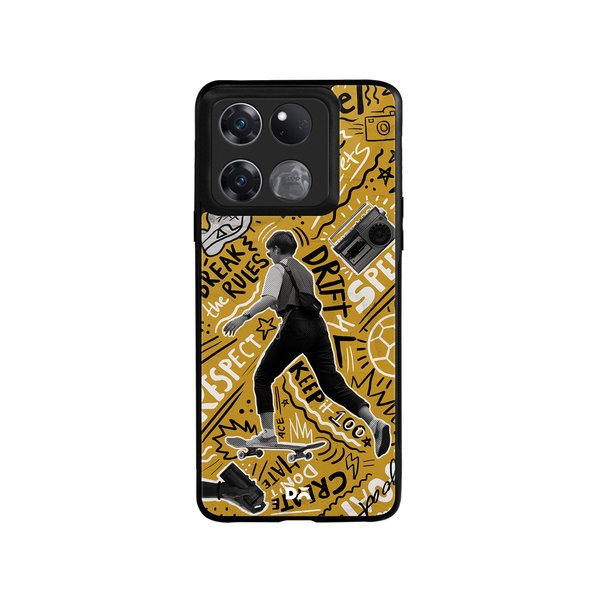 

DailyObjects Rule The Streets Glass Case Cover For OnePlus Ace Racing