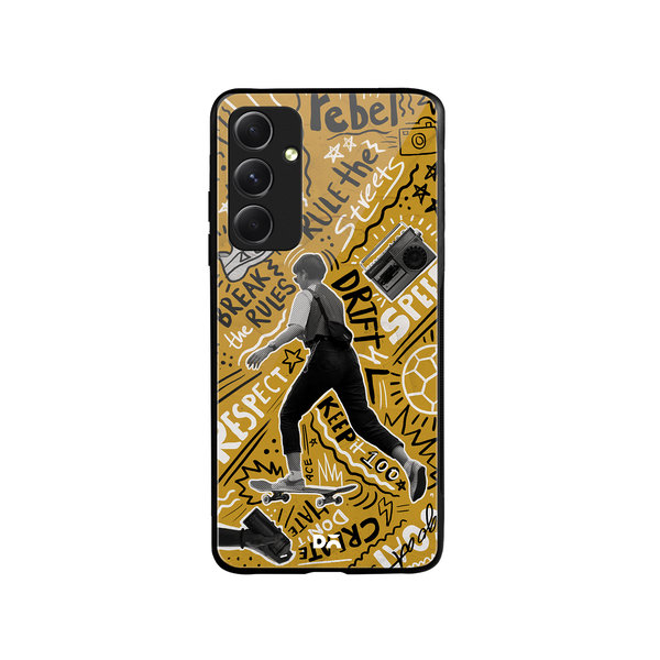 

DailyObjects Rule The Streets Glass Case Cover For Samsung Galaxy A54 5G
