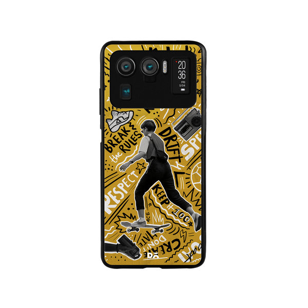 

DailyObjects Rule The Streets Glass Case Cover For Xiaomi Mi 11 Ultra