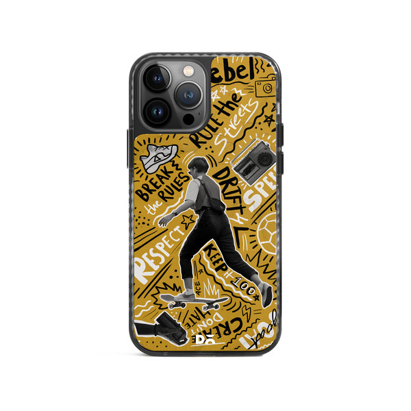 

DailyObjects Rule The Streets Stride 2.0 Case Cover For iPhone 15 Pro