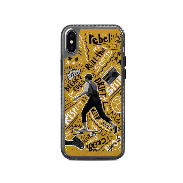 

DailyObjects Rule The Streets Stride 2.0 Case Cover For iPhone XS