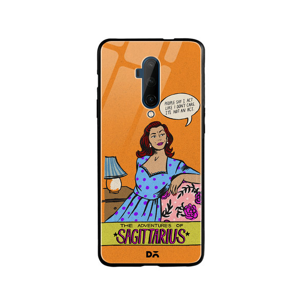

DailyObjects Sagittarius Glass Case Cover For OnePlus 7T Pro