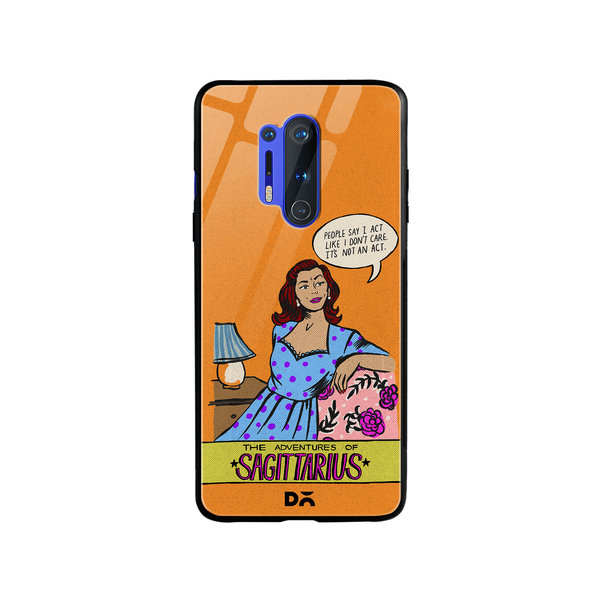 

DailyObjects Sagittarius Glass Case Cover For OnePlus 8 Pro