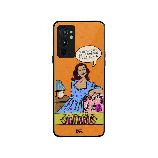 

DailyObjects Sagittarius Glass Case Cover For OnePlus 9RT