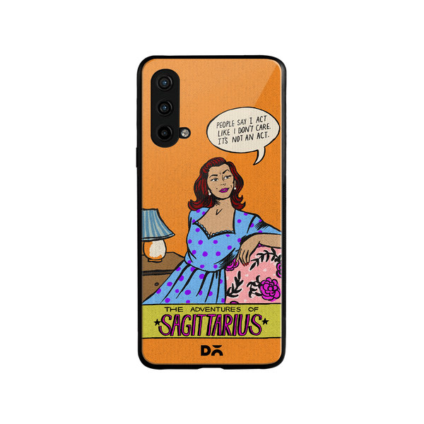 

DailyObjects Sagittarius Glass Case Cover For OnePlus Nord CE