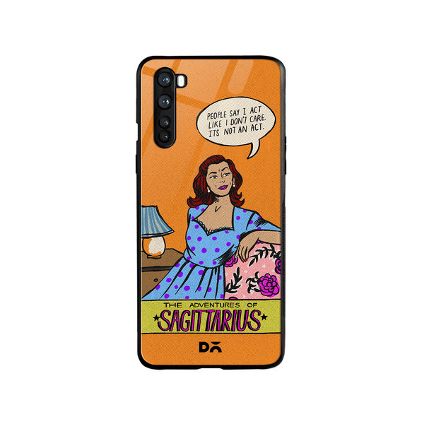 

DailyObjects Sagittarius Glass Case Cover For OnePlus Nord