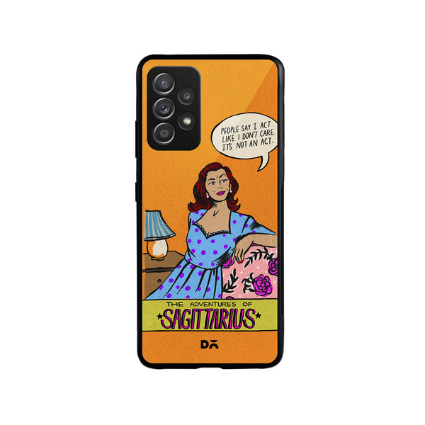 

DailyObjects Sagittarius Glass Case Cover For Samsung Galaxy A53