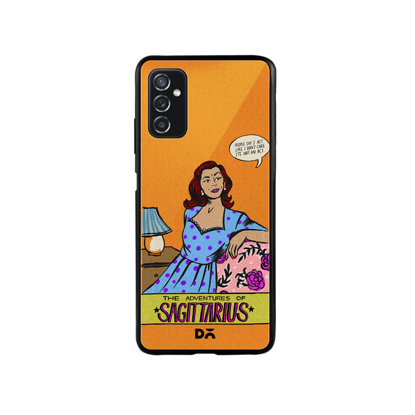 

DailyObjects Sagittarius Glass Case Cover For Samsung Galaxy M52