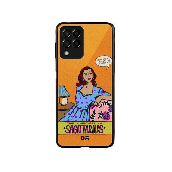 

DailyObjects Sagittarius Glass Case Cover For Samsung Galaxy M53