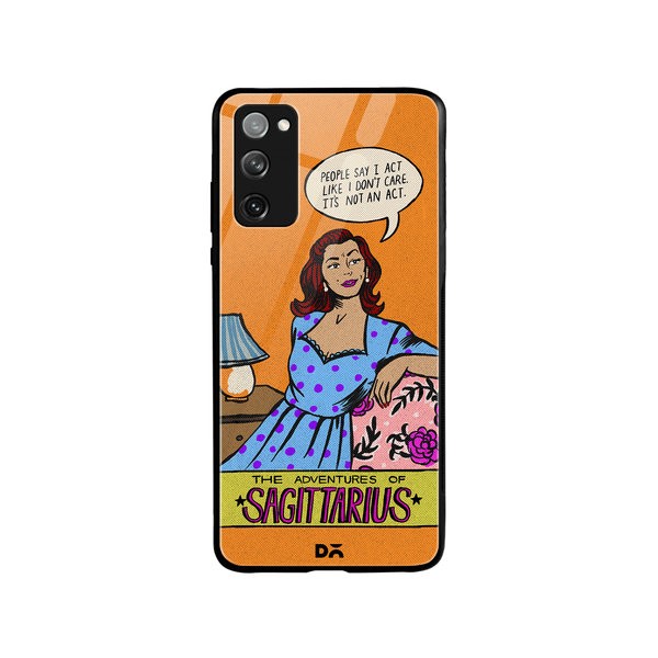 

DailyObjects Sagittarius Glass Case Cover For Samsung Galaxy S20 FE