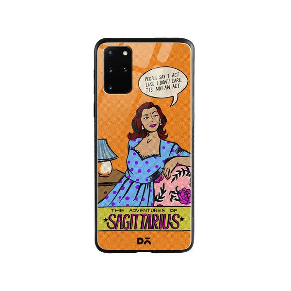 

DailyObjects Sagittarius Glass Case Cover For Samsung Galaxy S20 Plus