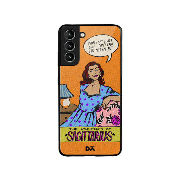 

DailyObjects Sagittarius Glass Case Cover For Samsung Galaxy S22