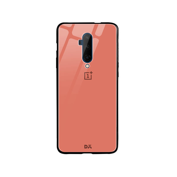 

DailyObjects Salmon Glass Case Cover For OnePlus 7T Pro