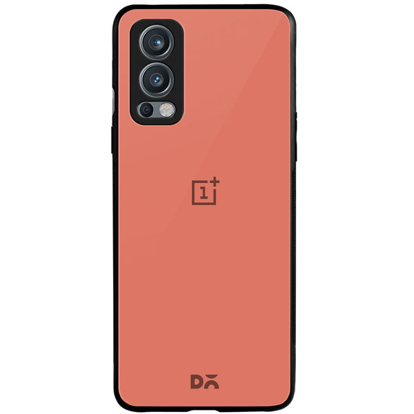 

DailyObjects Salmon Glass Case Cover For OnePlus Nord 2