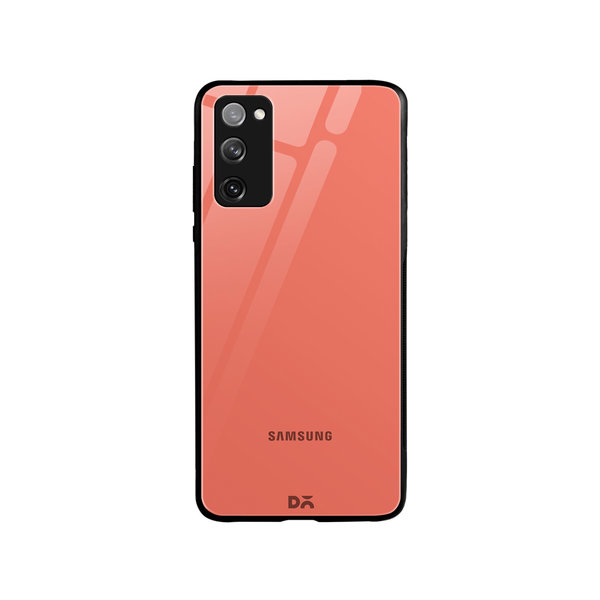 

DailyObjects Salmon Glass Case Cover For Samsung Galaxy S20 FE