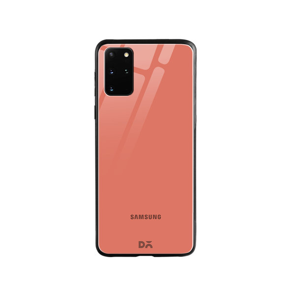 

DailyObjects Salmon Glass Case Cover For Samsung Galaxy S20 Plus
