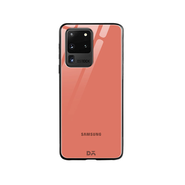 

DailyObjects Salmon Glass Case Cover For Samsung Galaxy S20 Ultra