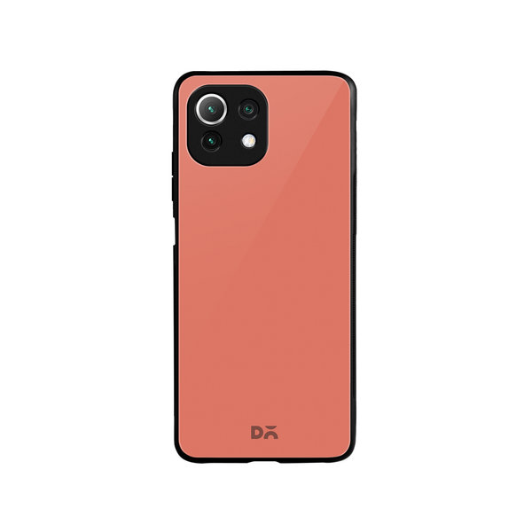 

DailyObjects Salmon Glass Case Cover For Xiaomi Mi 11 Lite