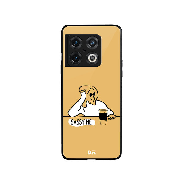 

DailyObjects Sassy Me Glass Case Cover For OnePlus 10 Pro