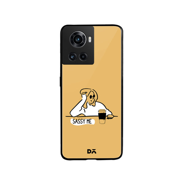 

DailyObjects Sassy Me Glass Case Cover For OnePlus 10R