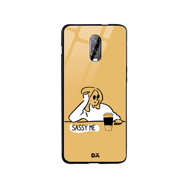 

DailyObjects Sassy Me Glass Case Cover For OnePlus 7