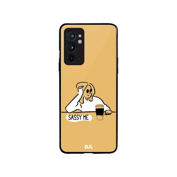 

DailyObjects Sassy Me Glass Case Cover For OnePlus 9RT