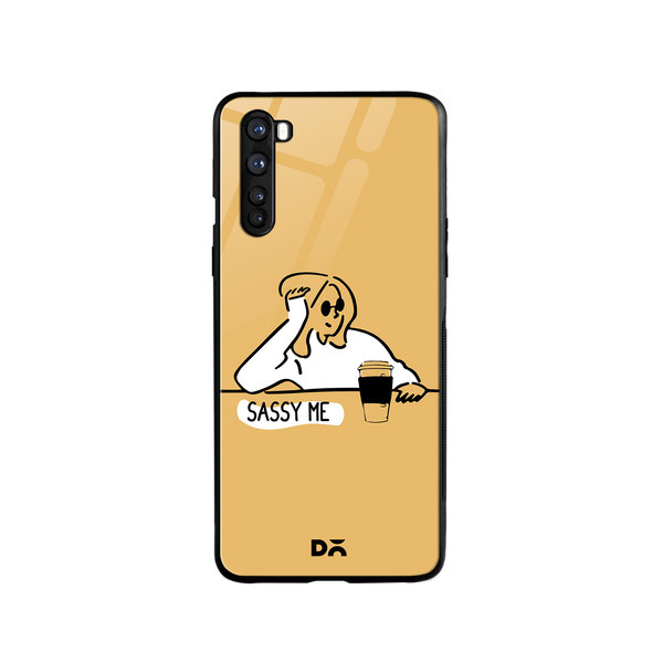 

DailyObjects Sassy Me Glass Case Cover For OnePlus Nord