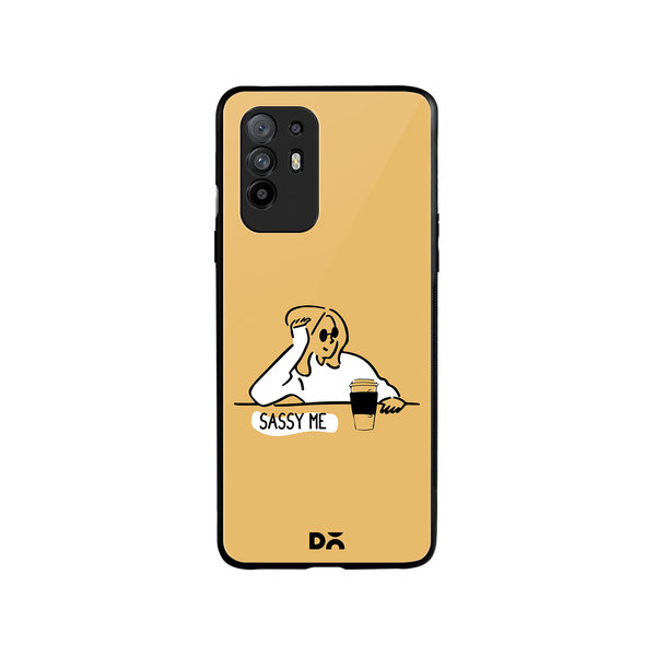 

DailyObjects Sassy Me Glass Case Cover For Oppo F19 Pro Plus