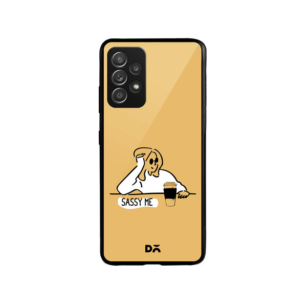 

DailyObjects Sassy Me Glass Case Cover For Samsung Galaxy A52