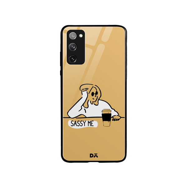 

DailyObjects Sassy Me Glass Case Cover For Samsung Galaxy S20 FE