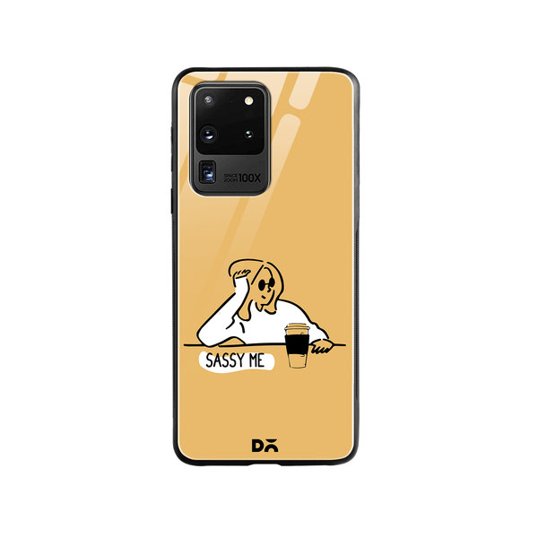 

DailyObjects Sassy Me Glass Case Cover For Samsung Galaxy S20 Ultra